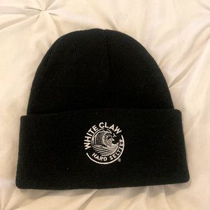 Brand New white claw beanie! OS
